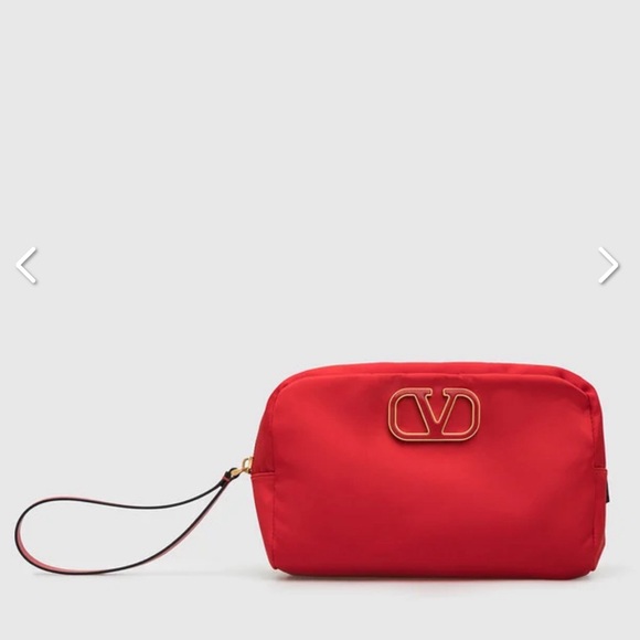 Valentino Garavani Handbags - Valentino Garavani Large Womens cosmetic bag Satin NWT